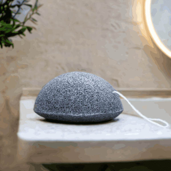 ספוג קונג'ק טבעי לניקוי פנים עדין