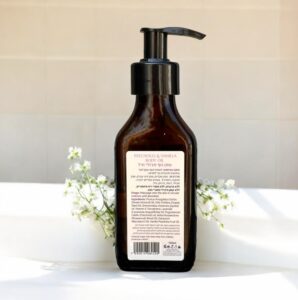 שמן גוף 100% טבעי פטשולי וניל - מרכיבים והוראות שימוש