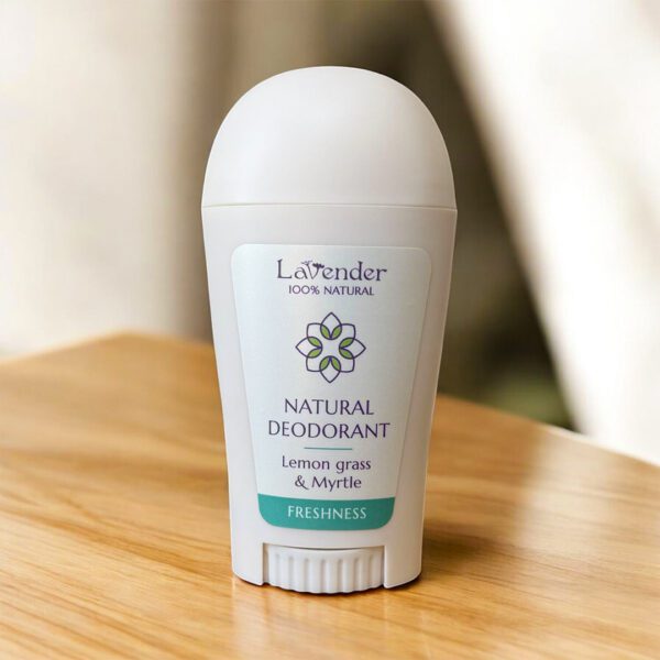 דאודורנט טבעי ללא אלומיניום
