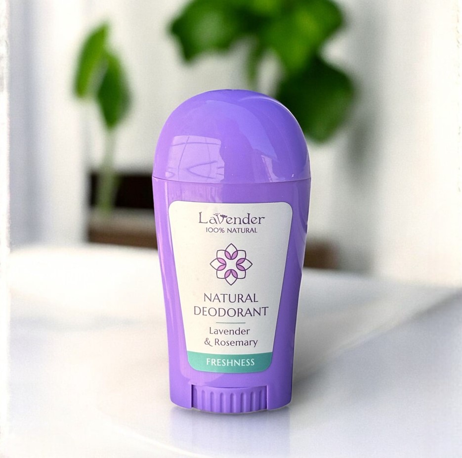 דאודורנט טבעי ללא אלומיניום