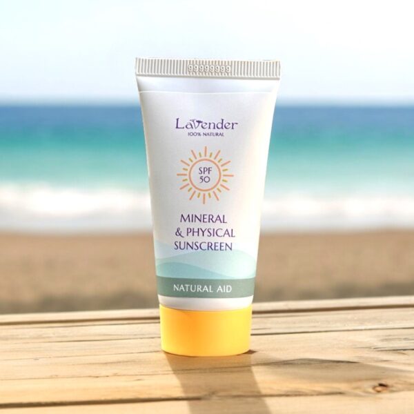 קרם הגנה מינרלי טבעי SPF50