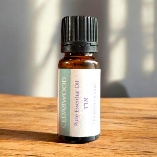 שמן אתרי ארז טהור לטיפול בארומתרפיה