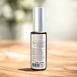 מרכיבים של סרום פנים טבעי מזין לפנים עם קמומיל ואובלפיכה