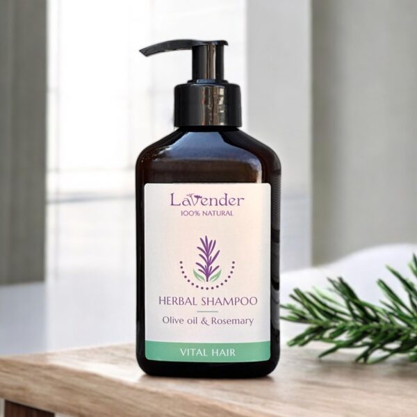 שמפו ג'ל טבעי משמן זית