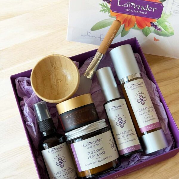 מארז טיפוח לעור שמן