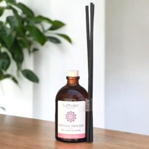 מפיץ ריח מקלות טבעי פטשולי וניל