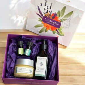 מארז שומר חורף עם שמנים אתריים וקרמים מעולים לטיפול בחורף